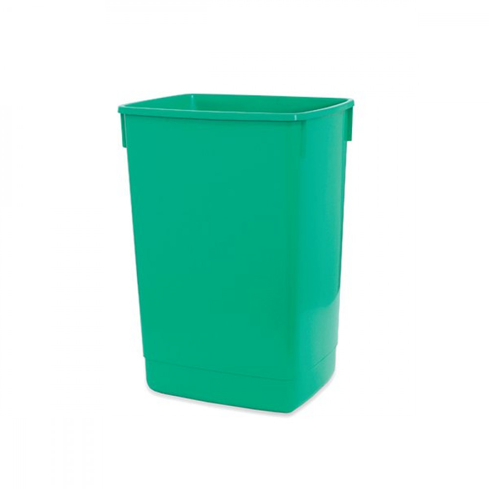 Office Supplies ADDIS 60 LITRE FLIPTOP RCYCL BIN GRN