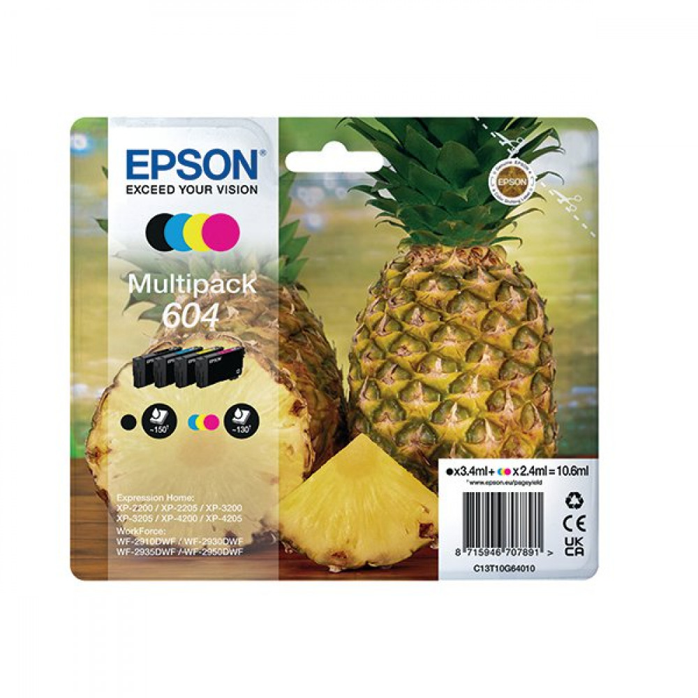 Office Supplies Epson Ink Cartridge Multipk Cmyk