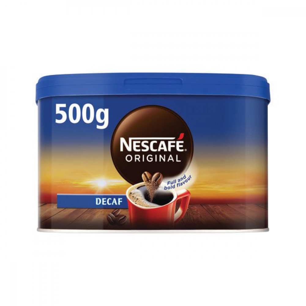 Office Supplies NESCAFE ORIGINAL DECAF GRANULES 500G