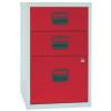 Three-Drawer