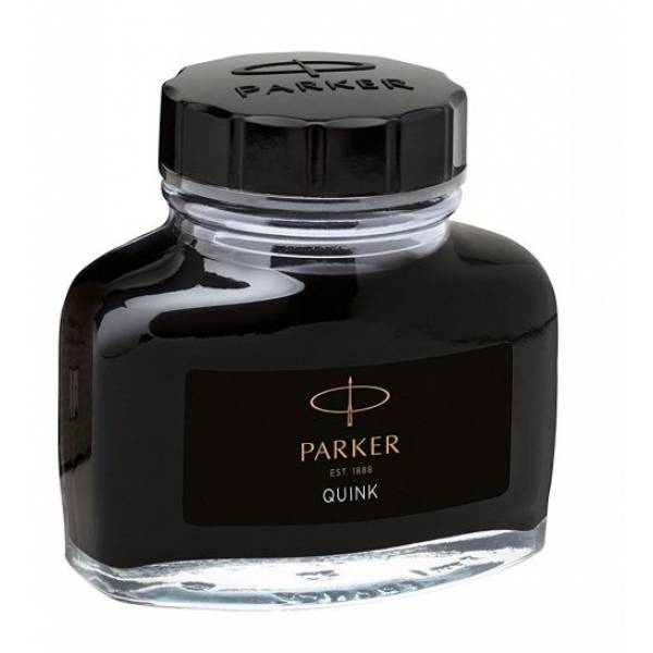 Parker Quink Black Permanent Ink Bottle 2oz S0037460