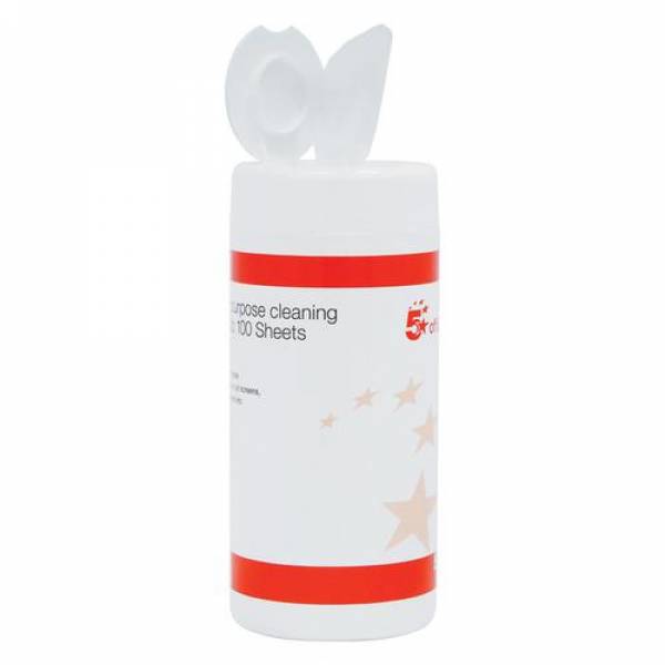 QConnect Screen & Keyboard Wipes (Pack of 100) KF04501