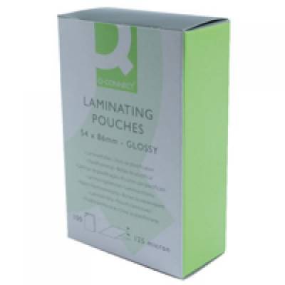 ID // BUSINESS CARD 250 MICRON 500 x LAMINATING POUCHES 54 x 86 mm