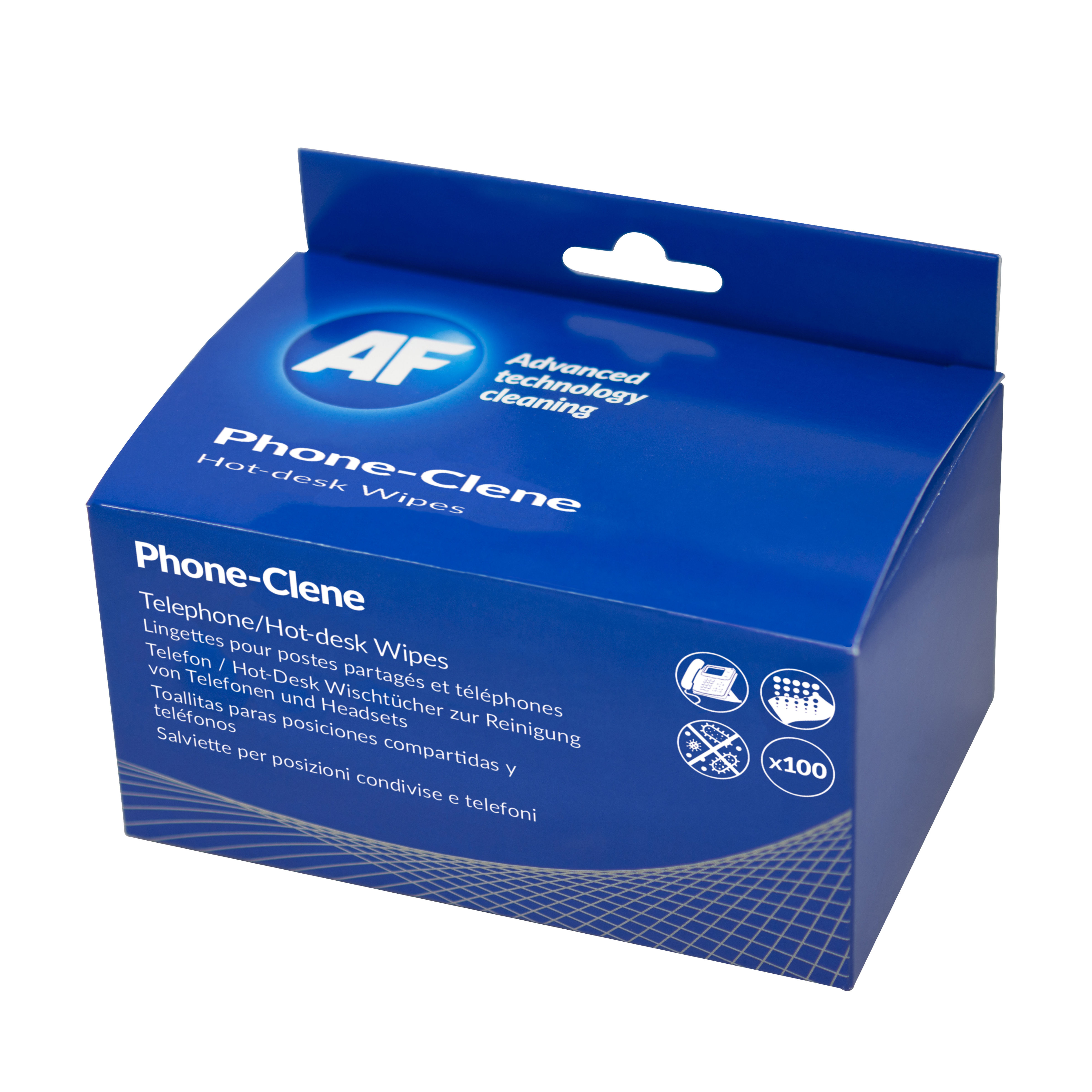 Af Phone Clene Wipes Sachet Pack 100 Control Office Supplies Uk Af Phone Clene Wipes Sachet Pack 100