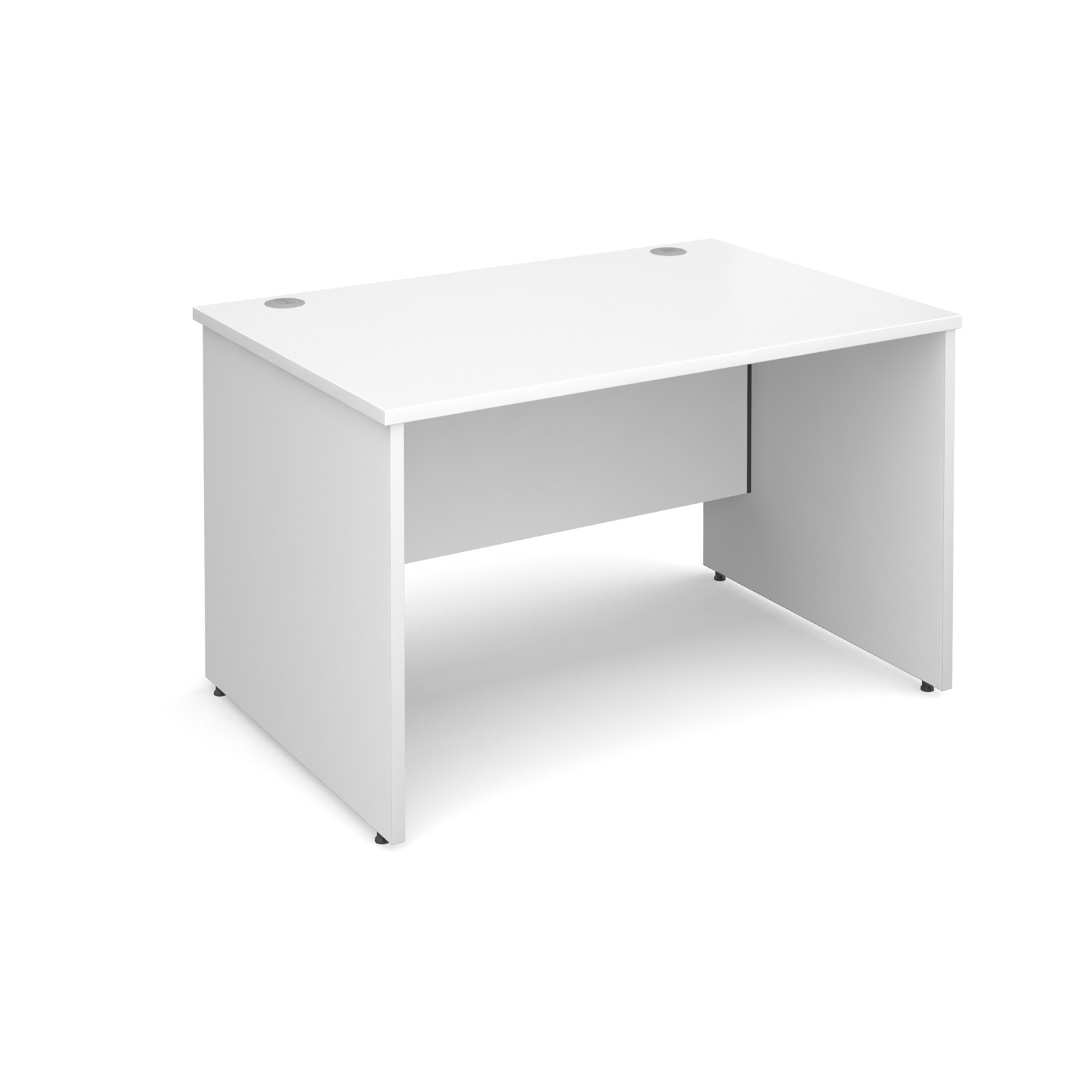 Maestro 25 Pl Straight Desk 1200mm X 800mm White Panel Leg Design Maestro 25 Pl Straight Desk 1200mm X 800mm White Panel Leg Design