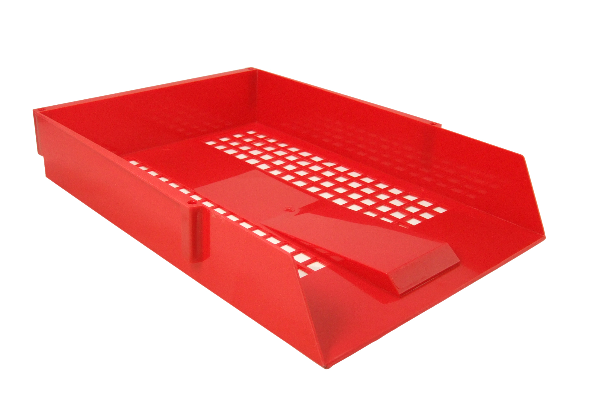 red document tray