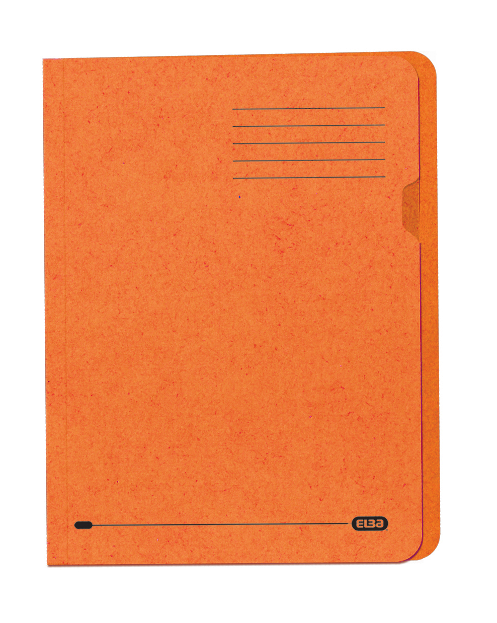 Elba A4 Square Cut Folder Recycled Lightweight 180gsm Manilla Orange