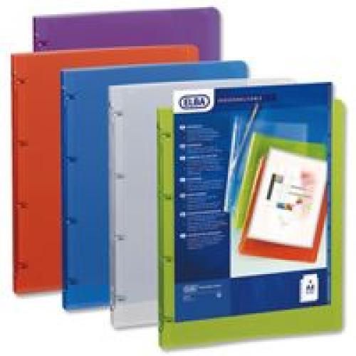 Elba Pvc Polyvision Binder Blue Pbs Office Supplies Elba Pvc Polyvision Binder Blue