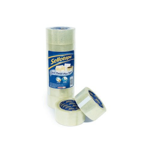Otape Parcel Plus Packaging Tape 50mm X 66m Clear Control Otape Parcel Plus Packaging Tape 50mm X 66m Clear