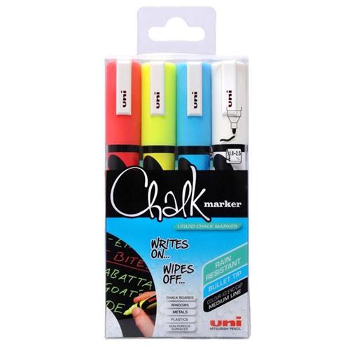 1.8-2.5mm UNI Chalk PWE-5M Light Blue Marker Bullet TIP