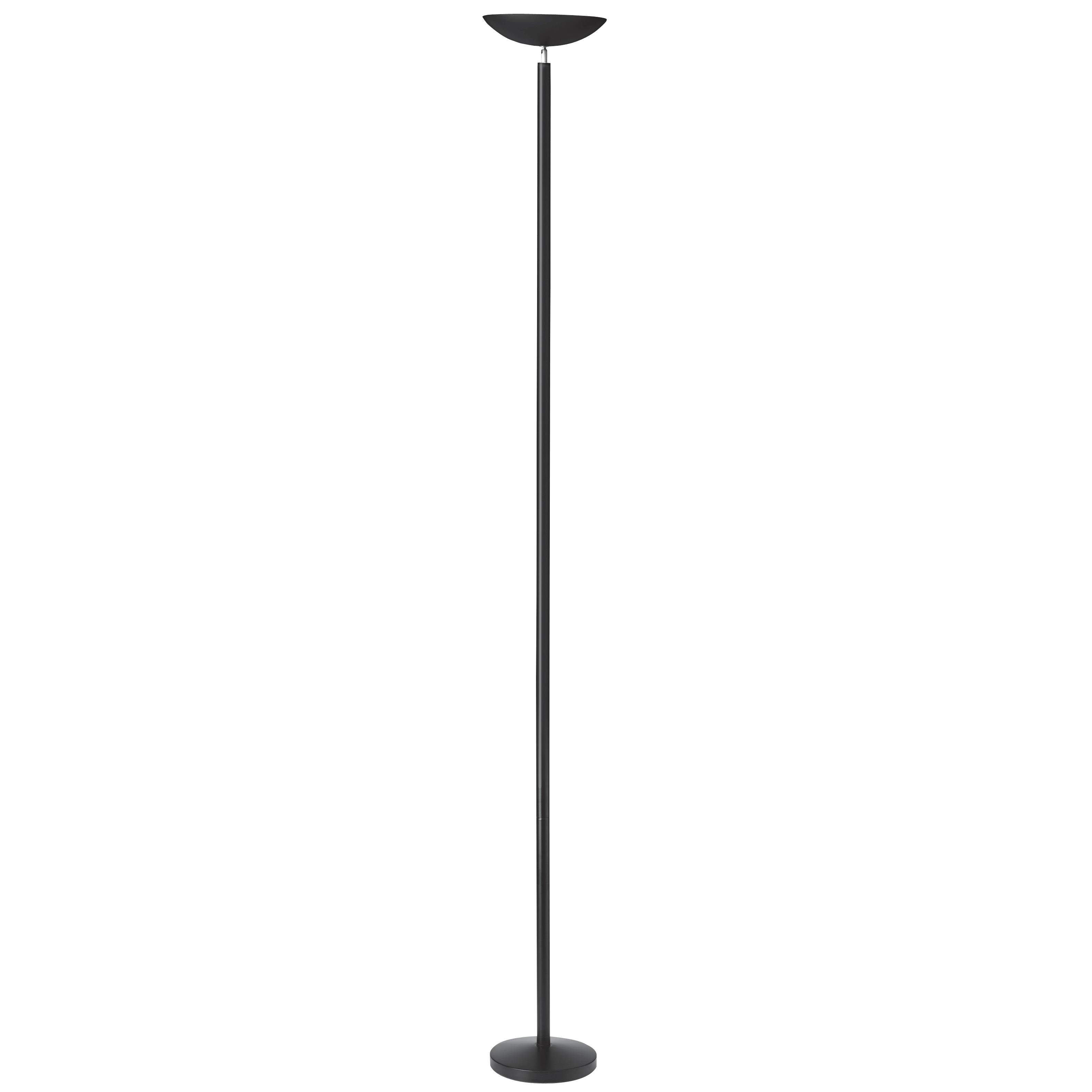 Unilux First Bowl Uplighter Floor Lamp 230w Height Of 1800mm Base Unilux First Bowl Uplighter Floor Lamp 230w Height Of 1800mm Base 250mm Black Ref 100340558