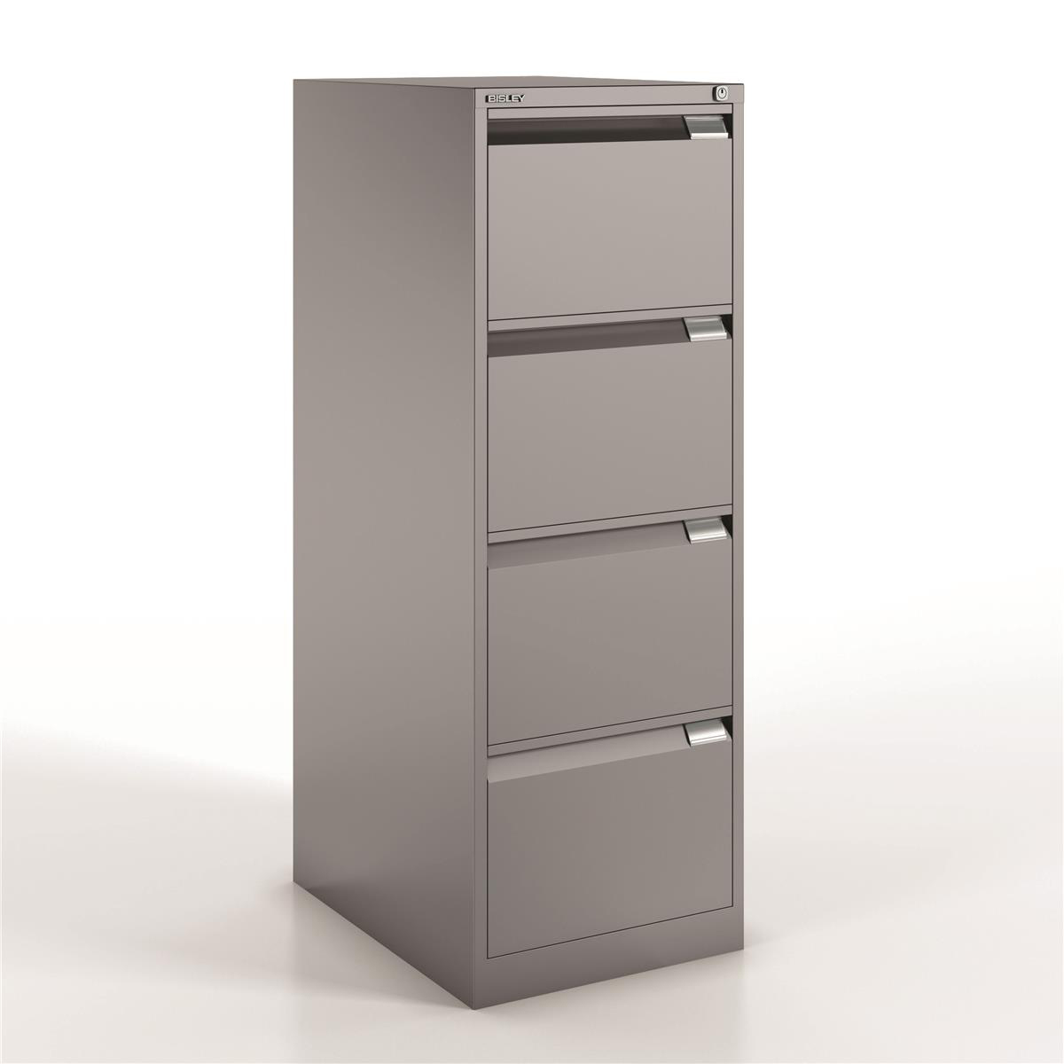 Bisley Filing Cabinet 4 Drawer 470x622x1321mm Ref 1643 Av4 School Bisley Filing Cabinet 4 Drawer 470x622x1321mm Ref 1643 Av4