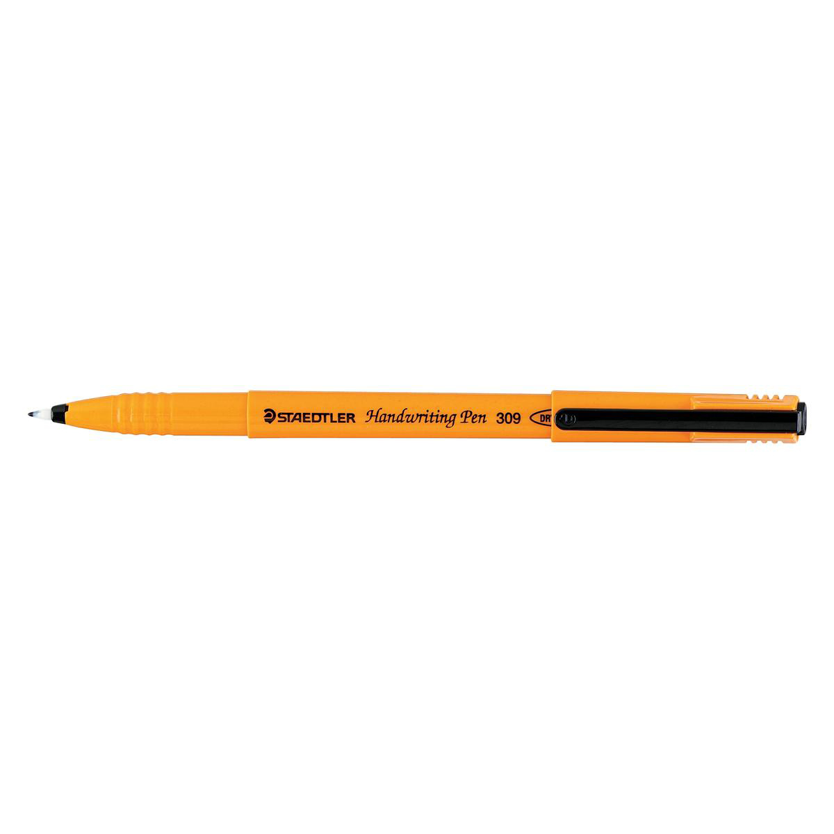 Pack 10 Staedtler 309 Handwriting Pen Fibre Tipped 0.8mm Tip 0.6mm Line Blue Ref 309-3 