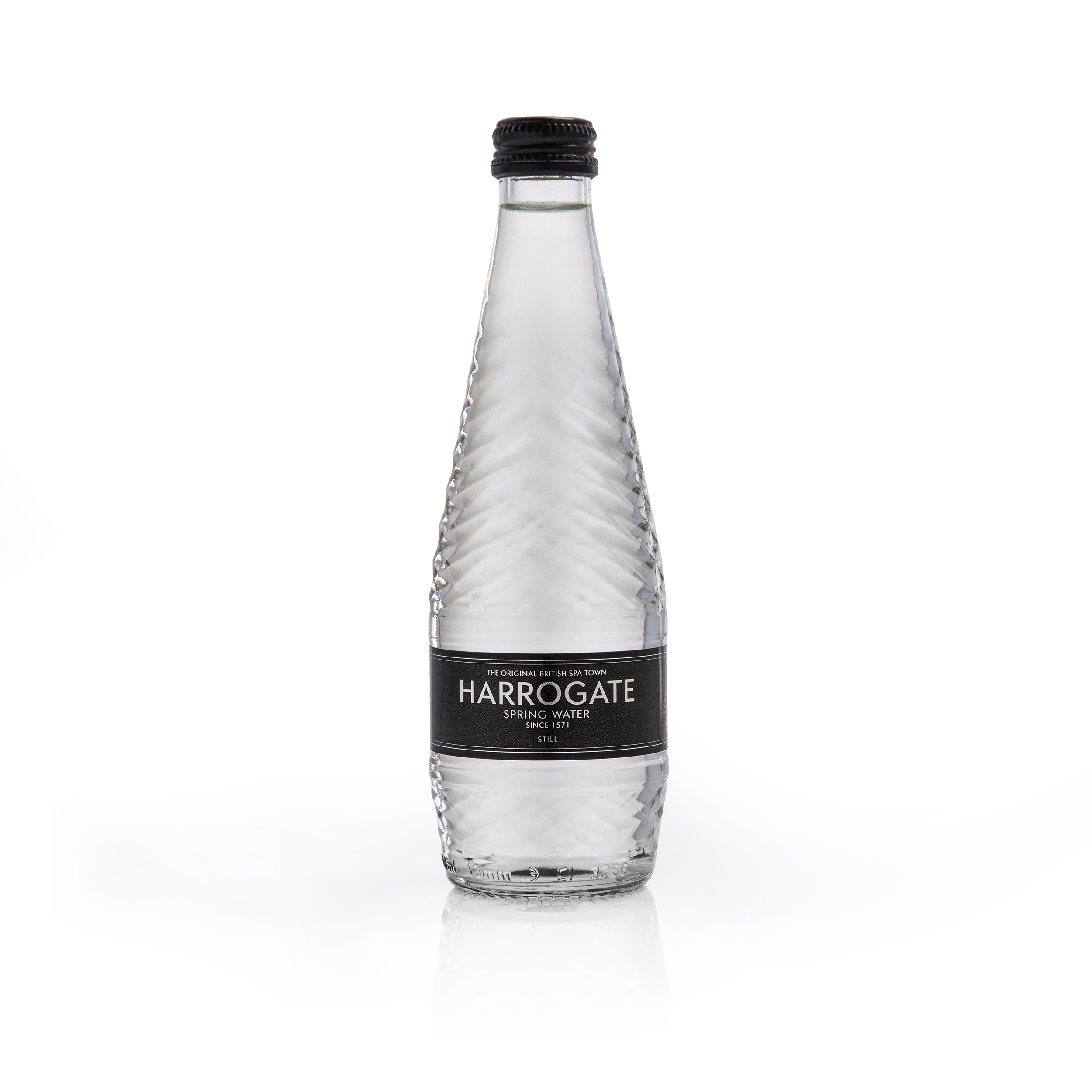 glass bottled water