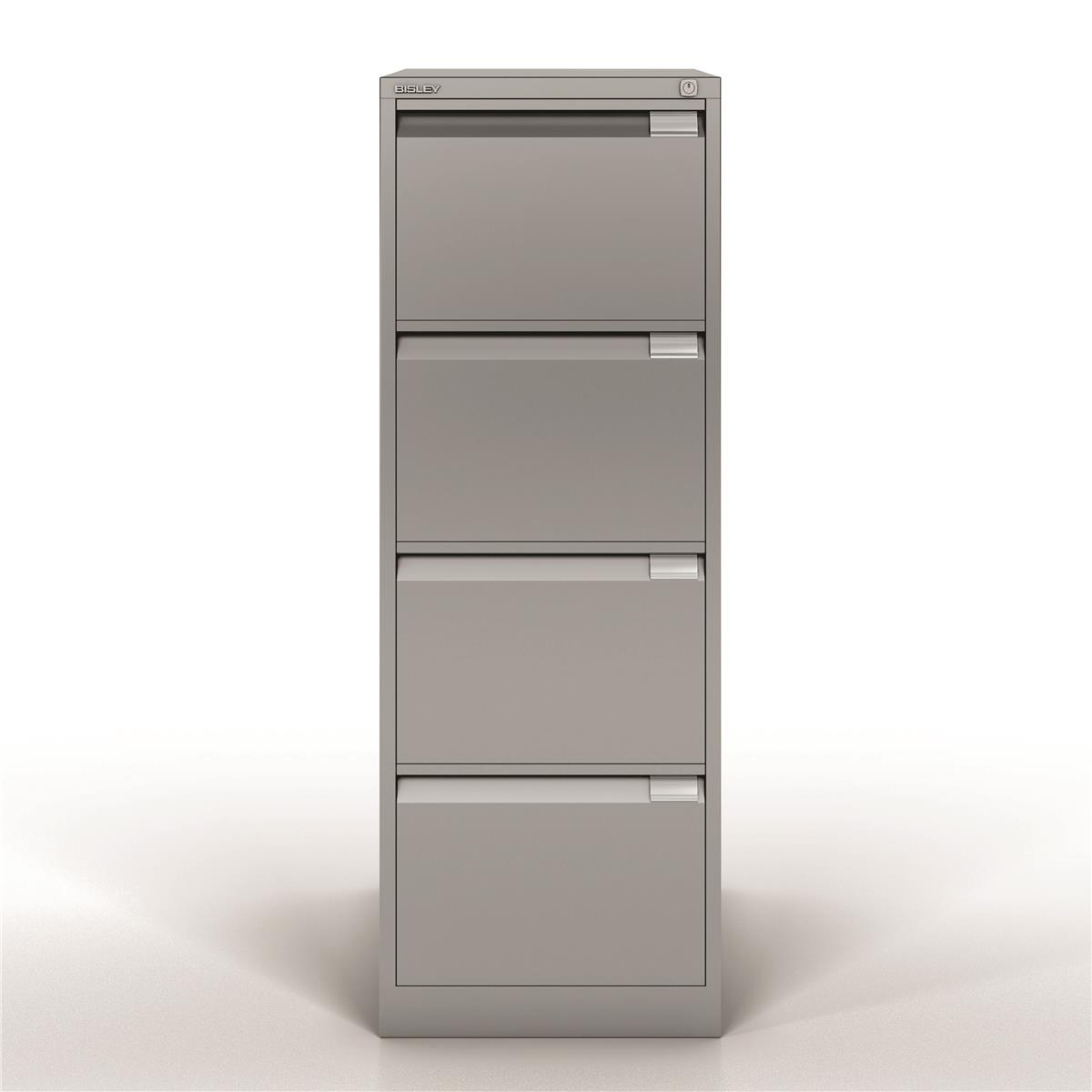 Bisley Filing Cabinet 4 Drawer 470x622x1321mm Ref 1643 Arn