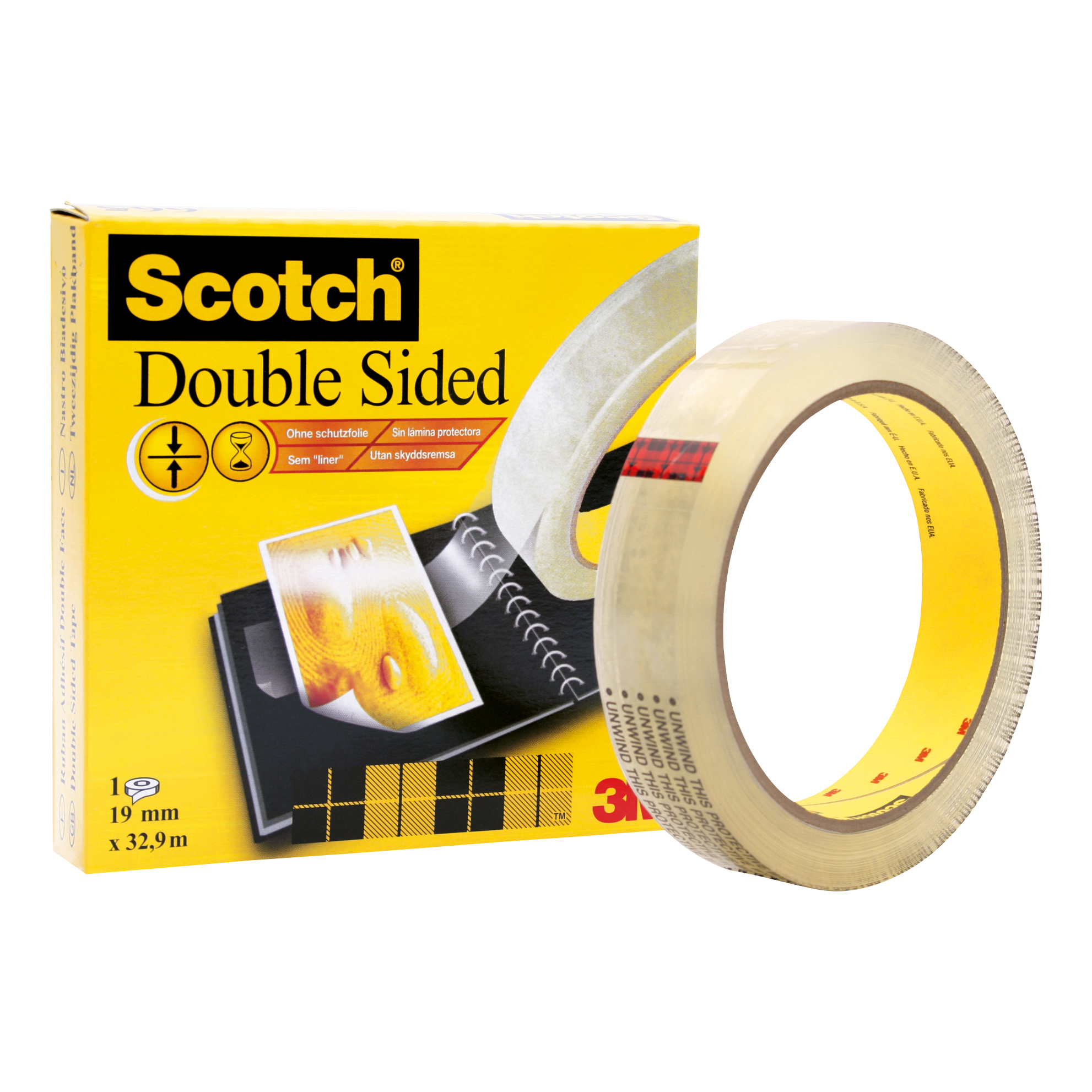 scotch double sided fabric tape