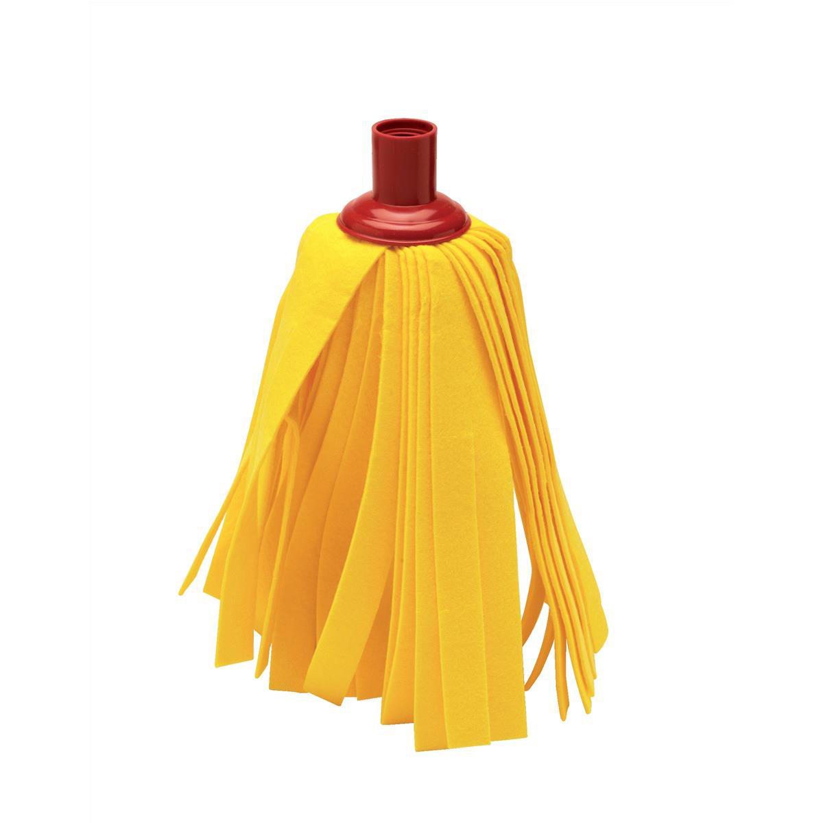 Addis Cloth Mop Head Refill Thick Absorbent Strands and Red Socket Ref