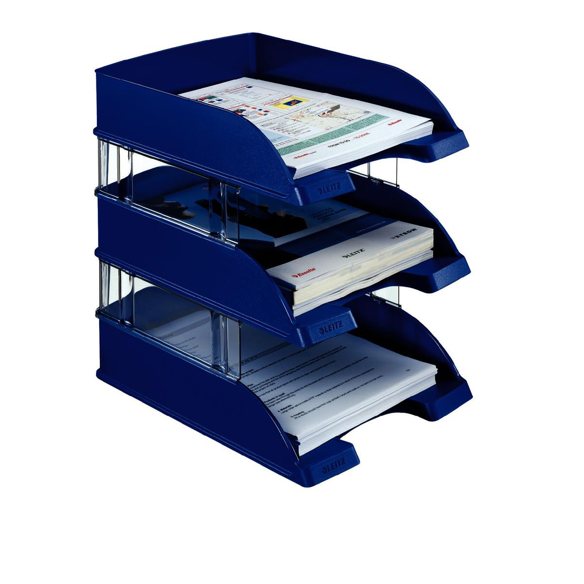 Leitz Universal Riser Platform For Letter Trays Clear Ref 52340092 Leitz Universal Riser Platform For Letter Trays Clear Ref 52340092