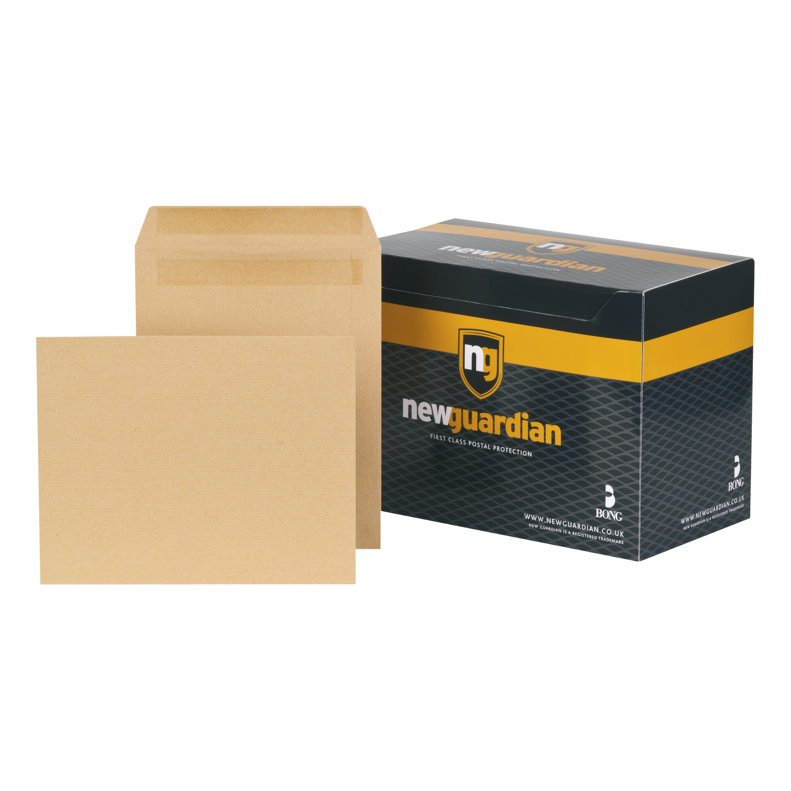 New Guardian Envelopes Heavyweight 270x216mm Pocket Self Seal 130gsm New Guardian Envelopes Heavyweight 270x216mm Pocket Self Seal 130gsm Manilla Ref F26903 Pack 250