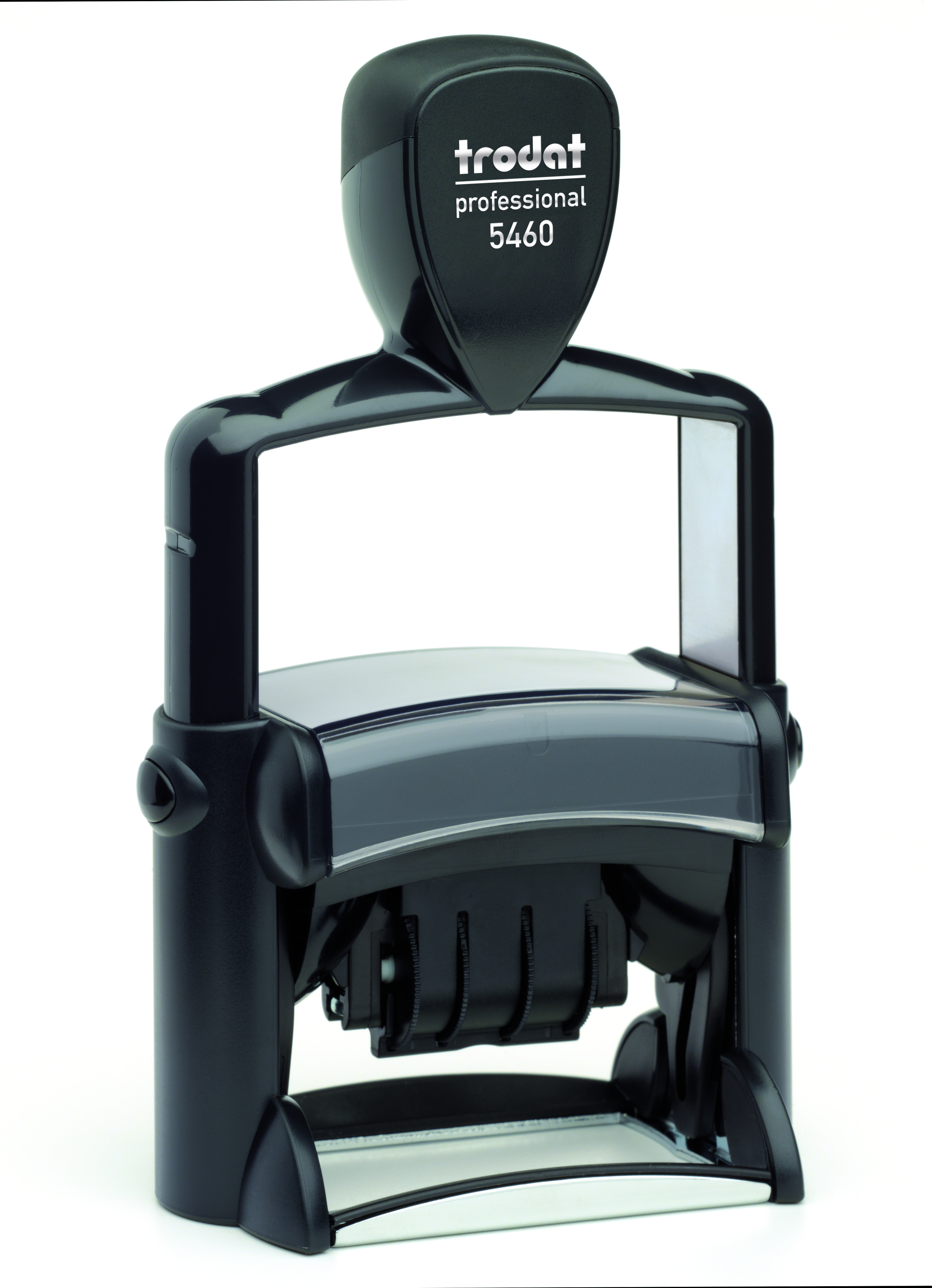 Trodat Professional Dater 5460 Self Inking Custom Stamp Size 55x32mm Trodat Professional Dater 5460 Self Inking Custom Stamp Size 55x32mm Red Blue