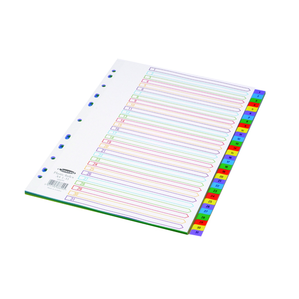 Concord 1 31 A4 Multicoloured Polypropylene Index 66699 Solitaire Concord 1 31 A4 Multicoloured Polypropylene Index 66699
