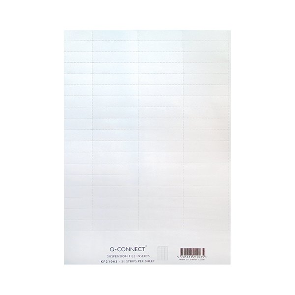 label inserts