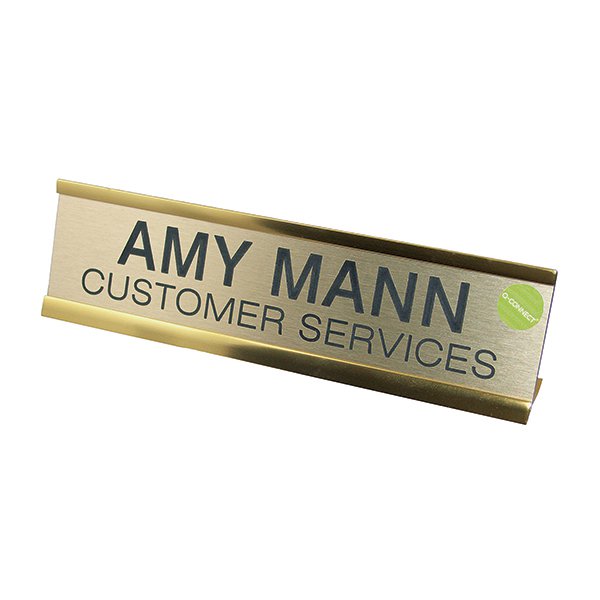 Q Connect Voucher For Custom Door Or Name Plate 250x50mm