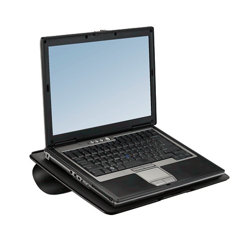 Fellowes Portable Laptop Riser Black 8030402 from The Green Stationery ...