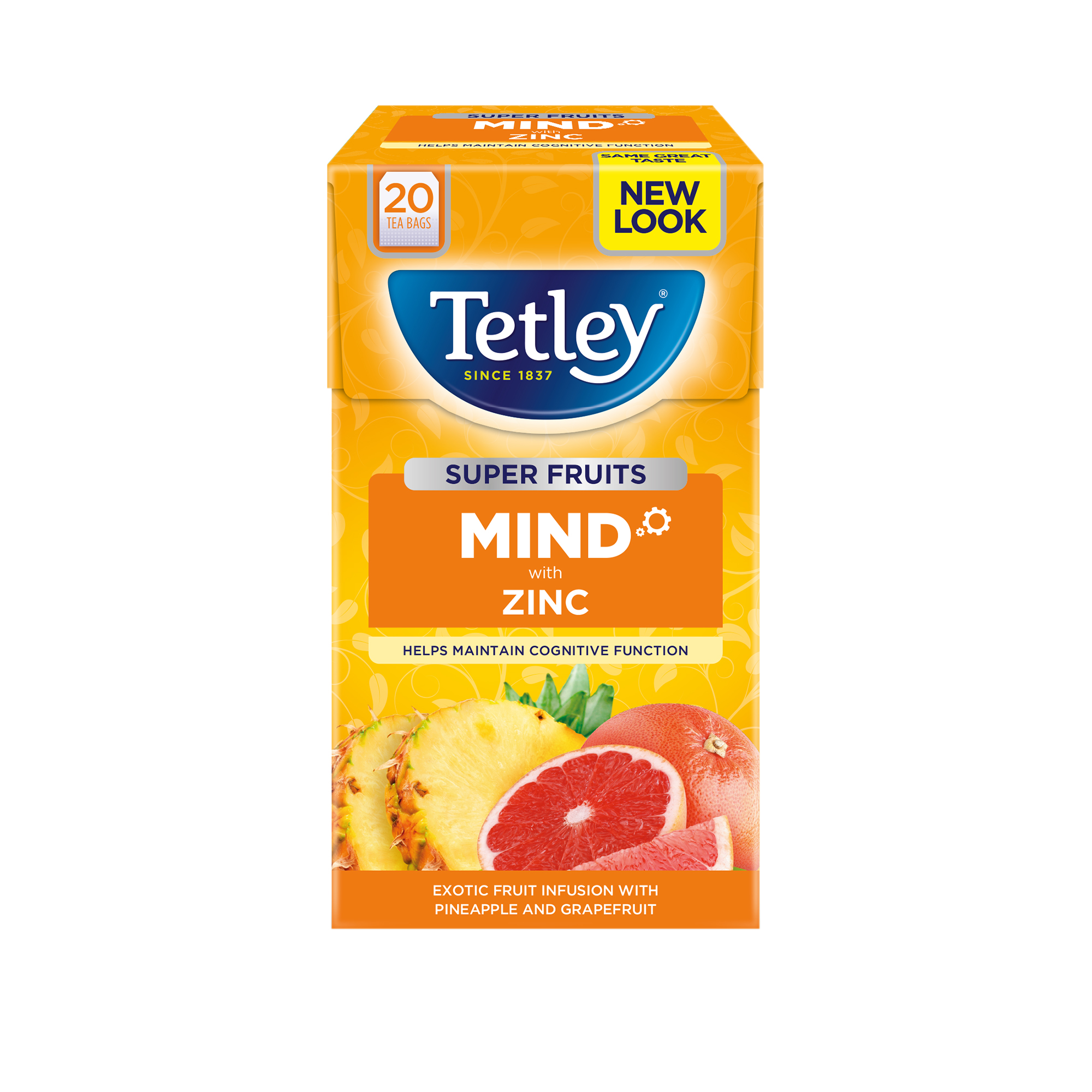 Tetley Super Green Tea BOOST Berry Burst with Vitamin B6 Ref 4621A ...