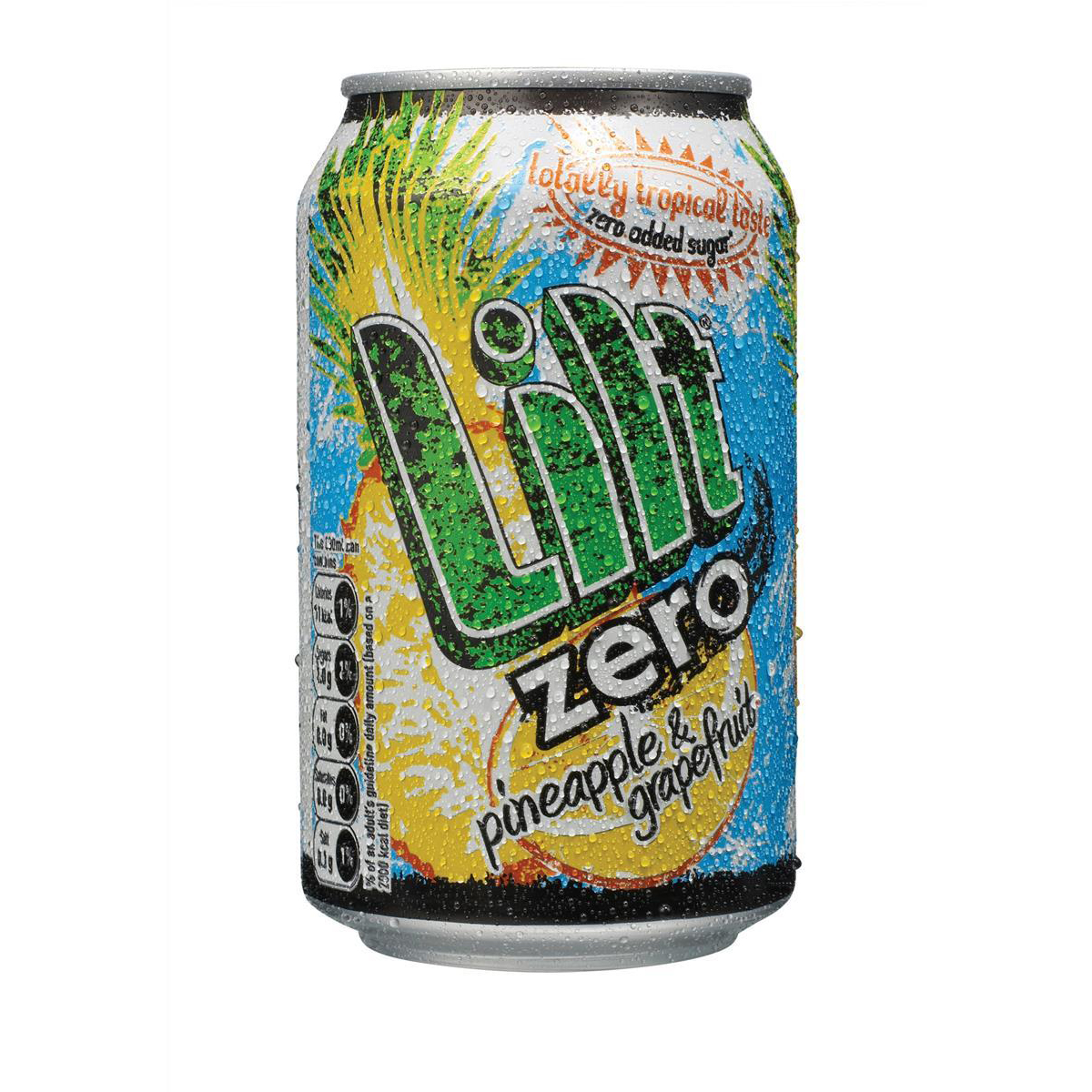 Lilt Zero Added Sugar Soft Drink Can 330ml Ref 0402065 [Pack 24 ...