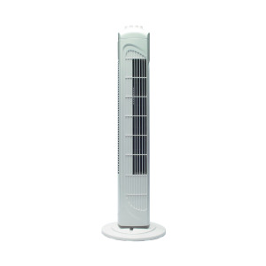 Q-Connect+Tower+Fan+30+Inch%2F762mm+White+KF00407
