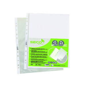 Stewart+Superior+Eco+Biodegradable+Punched+Pocket+A4+%2850+Pack%29+PP80