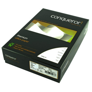 Conqueror+Laid+A4+Paper+100gsm+High+White+%28500+Pack%29+CQP0324HWNW