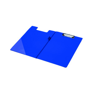 Q-Connect+PVC+Foldover+Clipboard+Foolscap+Blue+KF01301