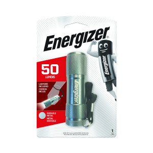 Energizer+Metal+Torch+Compact+15+Hours+Run+Time+3AAA+Silver+633657