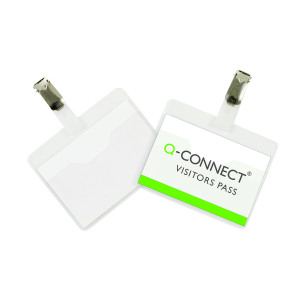 Q-Connect+Visitor+Badge+60x90mm+%2825+Pack%29+KF01560