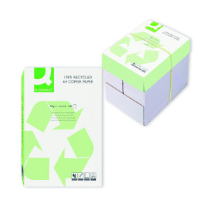 Q-Connect+A4+Recycled+Copier+Paper+80gsm+%282500+Sheets%2F5+Reams%29+KF01047