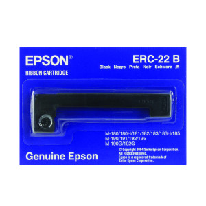 Epson+ERC22B+Ribbon+Cartridge+For+M-180%2F190+Black+C43S015358
