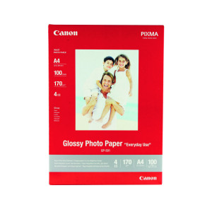 Canon+A4+Glossy+Photo+Paper+200gsm+%28100+Pack%29+0775B001