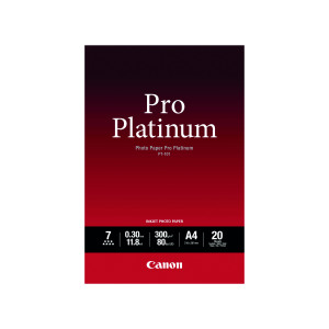 Canon+PT-101+Pro+A4+Platinum+Photo+Paper+%28Pack+of+20%29+2768B016