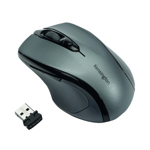 Kensington+Pro+Fit+USB+Wireless+Mouse+Mid-Size+Grey+K72423WW