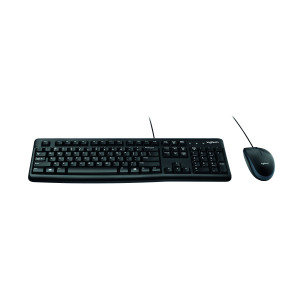 Logitech+Black+MK120+Wired+Keyboard+and+Mouse+Set+920-002552