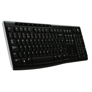 Logitech+Black+K270+Wireless+Keyboard+UK+Layout+920-003745
