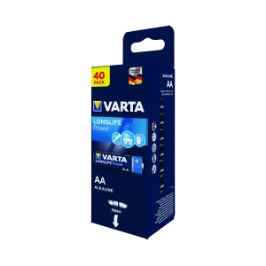 Varta+Longlife+Power+AA+Battery+%2840+Pack%29+04906121194