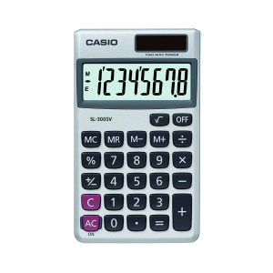Casio+Pocket+8-Digit+Calculator+SL-300SV
