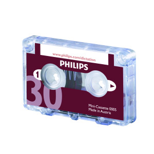 Philips+Dictation+Cassette+30+Minutes+%28Pack+of+10%29+LFH0005%2F30