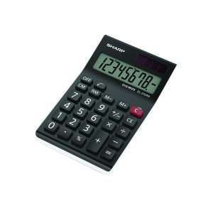 Sharp+Black+Semi-Desktop+Calculator+EL310N