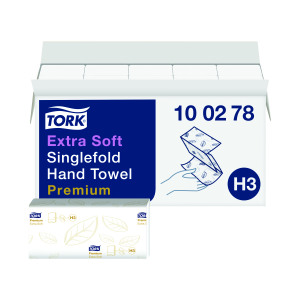 Tork+Singlefold+Hand+Towel+H3+White+200+Sheets+%2815+Pack%29+100278