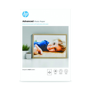 HP+White+A3+Advanced+Glossy+Photo+Paper+%28Pack+of+20%29+Q8697A