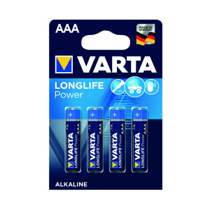 Varta+AAA+High+Energy+Battery+Alkaline+%284+Pack%29+4903620414